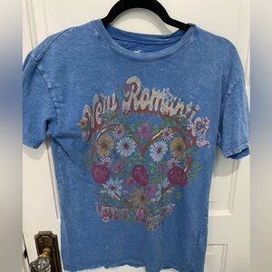 Hollister Blue New Romantics Tee Size XS